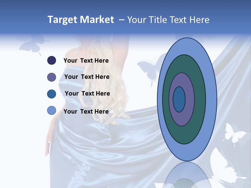 Hair Long Woman PowerPoint Template