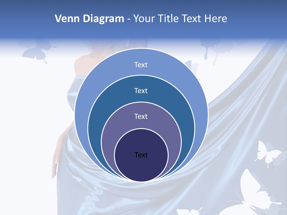 Hair Long Woman PowerPoint Template