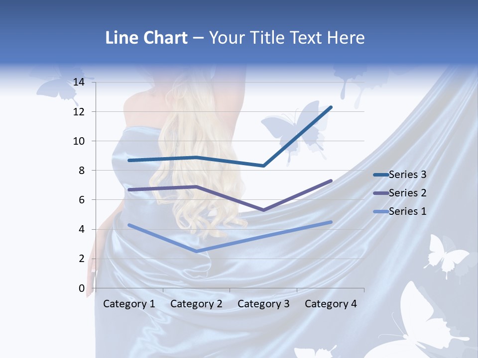 Hair Long Woman PowerPoint Template