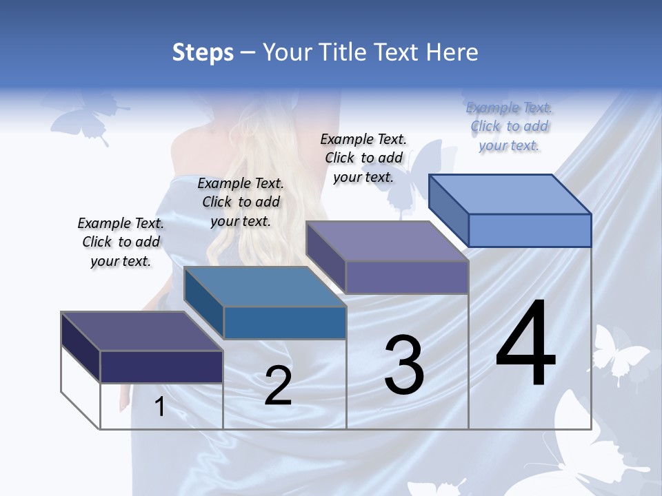 Hair Long Woman PowerPoint Template
