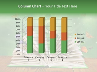 Studying Flower Space PowerPoint Template