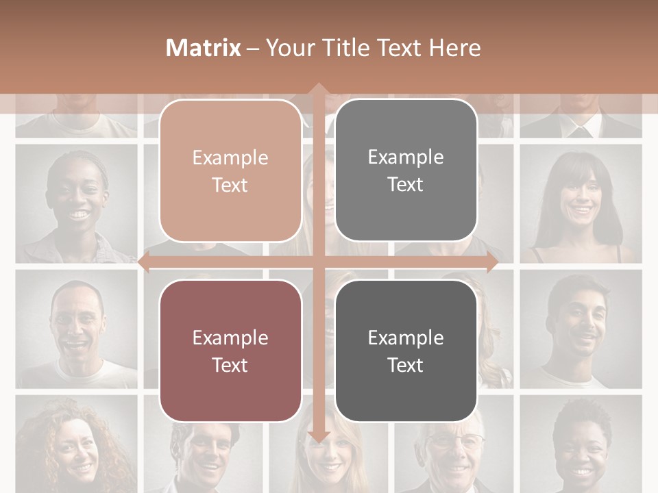 Business Happiness Work PowerPoint Template