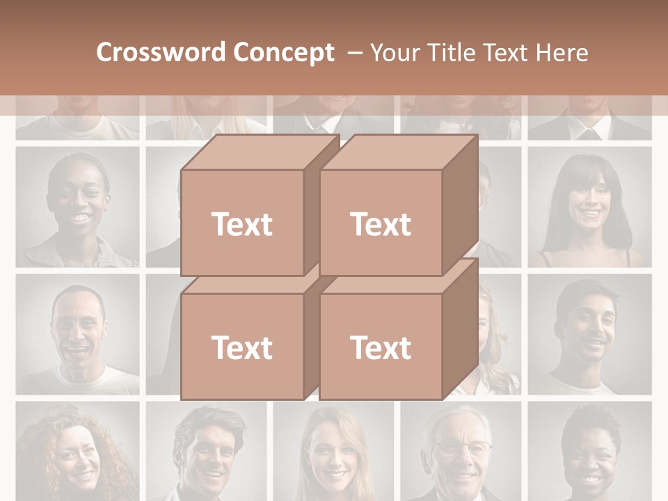 Business Happiness Work PowerPoint Template