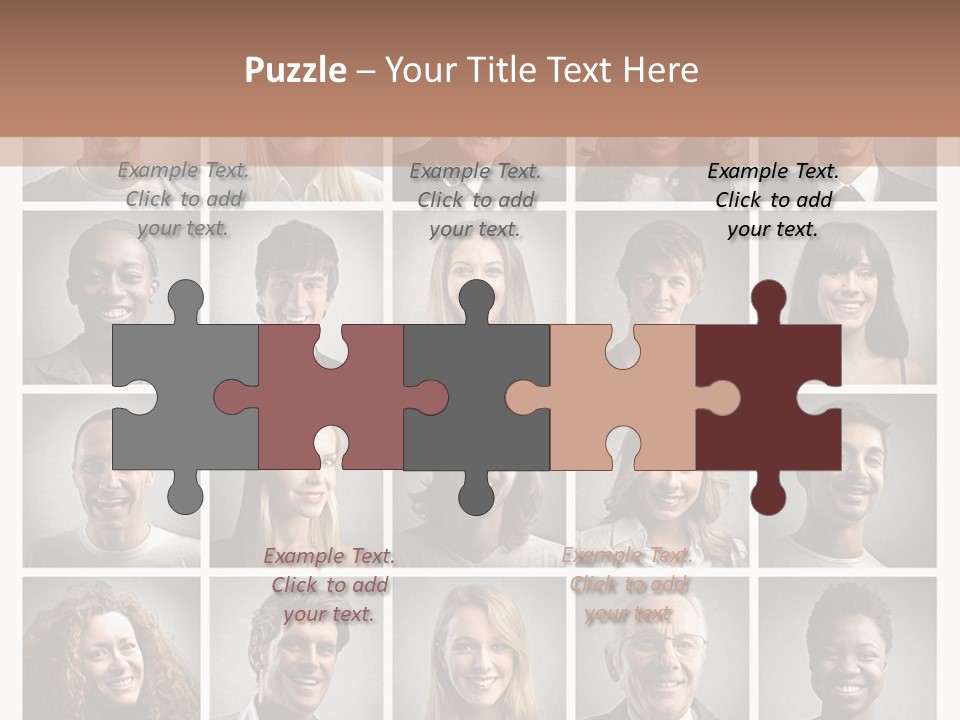 Business Happiness Work PowerPoint Template