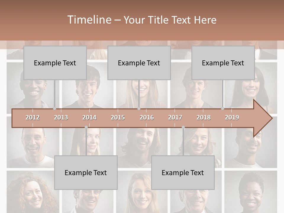 Business Happiness Work PowerPoint Template