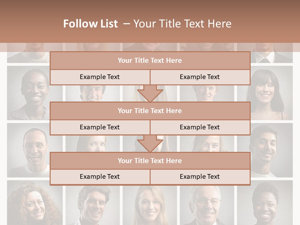 Business Happiness Work PowerPoint Template