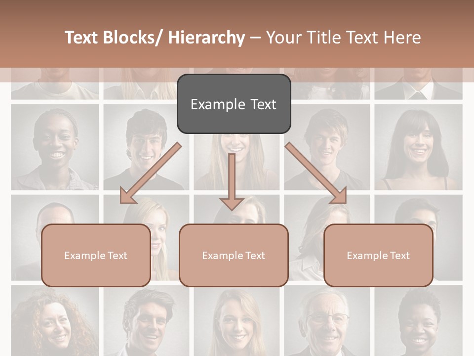 Business Happiness Work PowerPoint Template