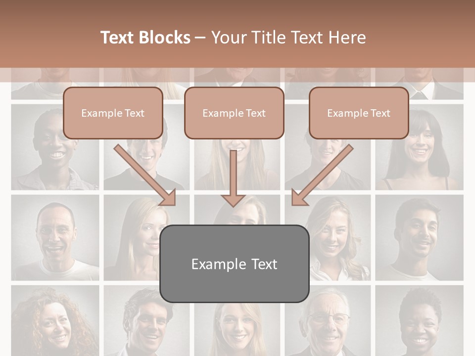 Business Happiness Work PowerPoint Template