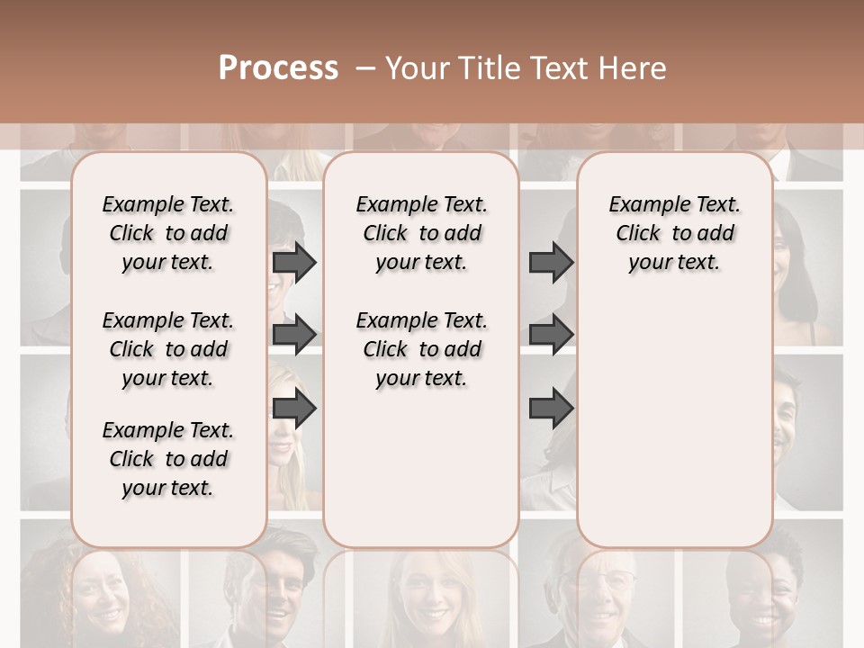 Business Happiness Work PowerPoint Template