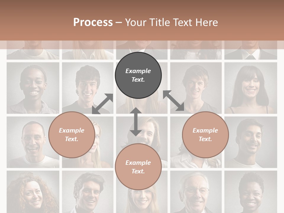 Business Happiness Work PowerPoint Template