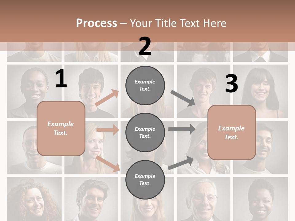 Business Happiness Work PowerPoint Template
