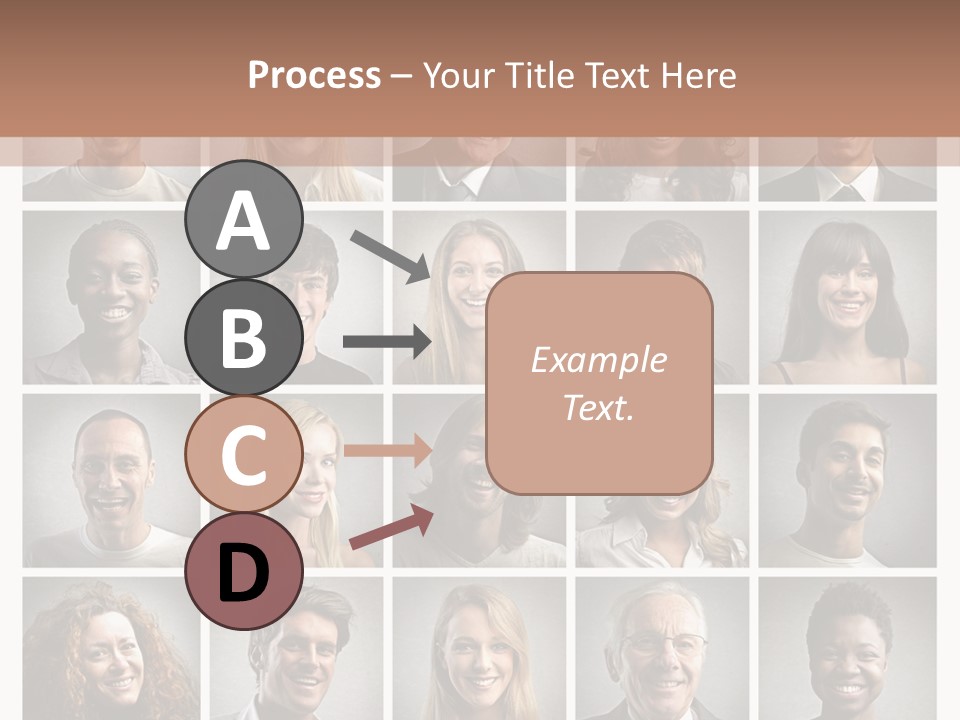 Business Happiness Work PowerPoint Template
