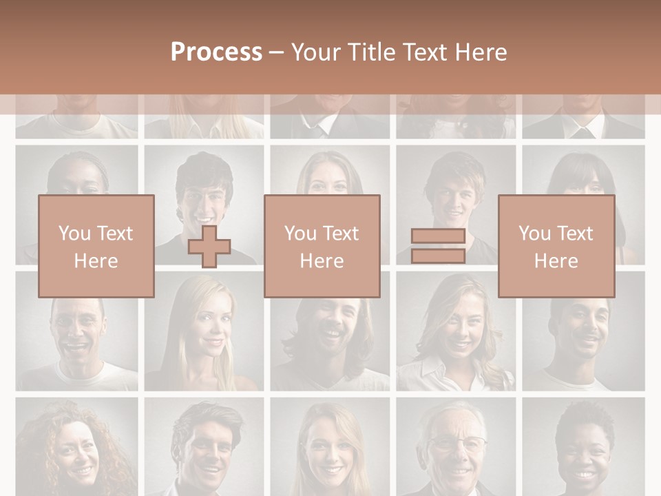 Business Happiness Work PowerPoint Template