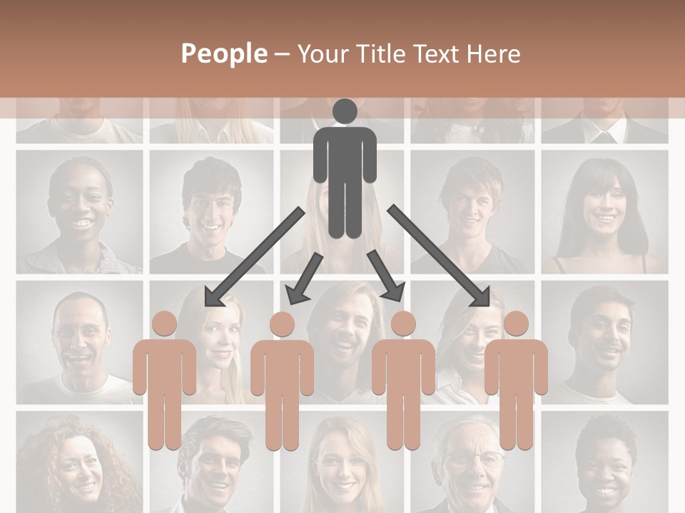 Business Happiness Work PowerPoint Template