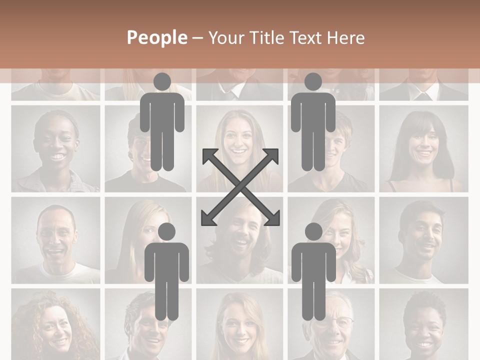 Business Happiness Work PowerPoint Template