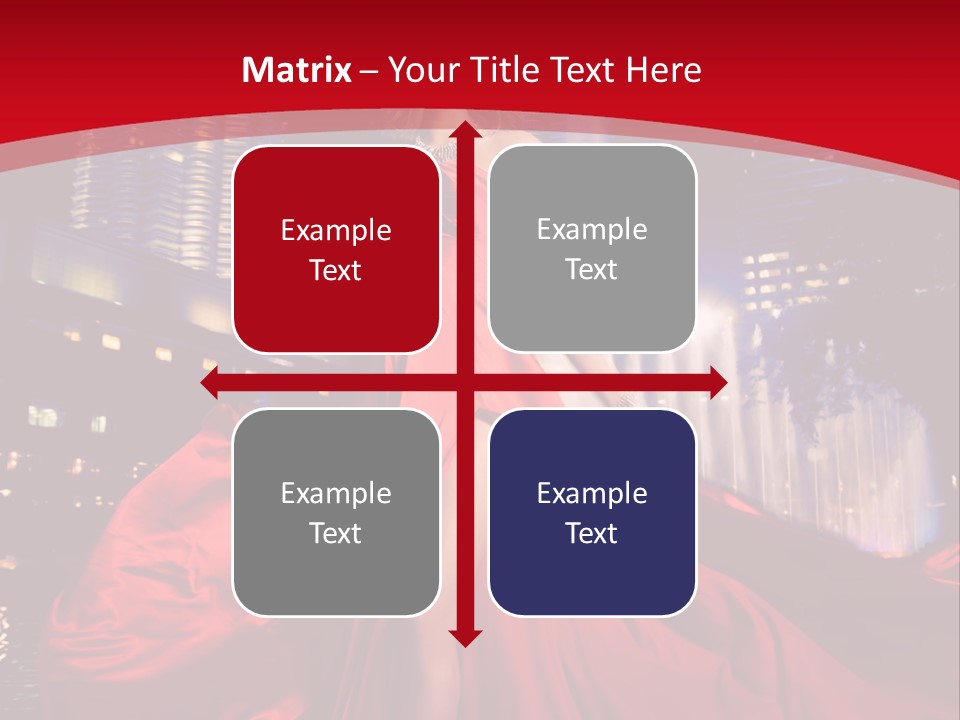 Background Skyscraper Person PowerPoint Template