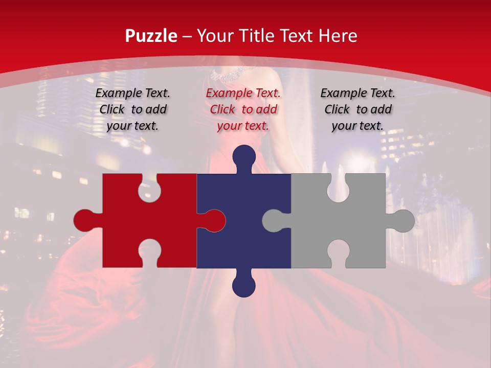 Background Skyscraper Person PowerPoint Template