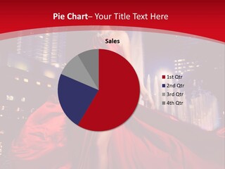 Background Skyscraper Person PowerPoint Template