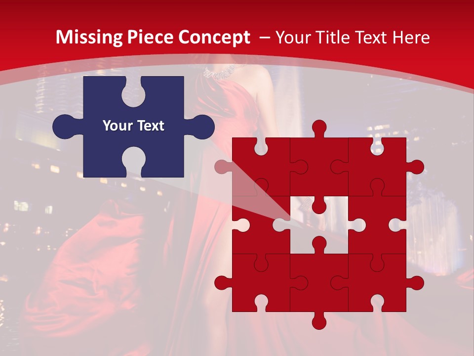 Background Skyscraper Person PowerPoint Template