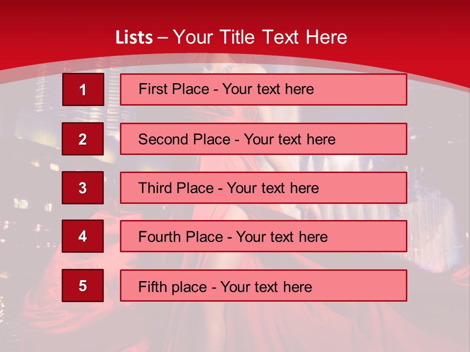 Background Skyscraper Person PowerPoint Template