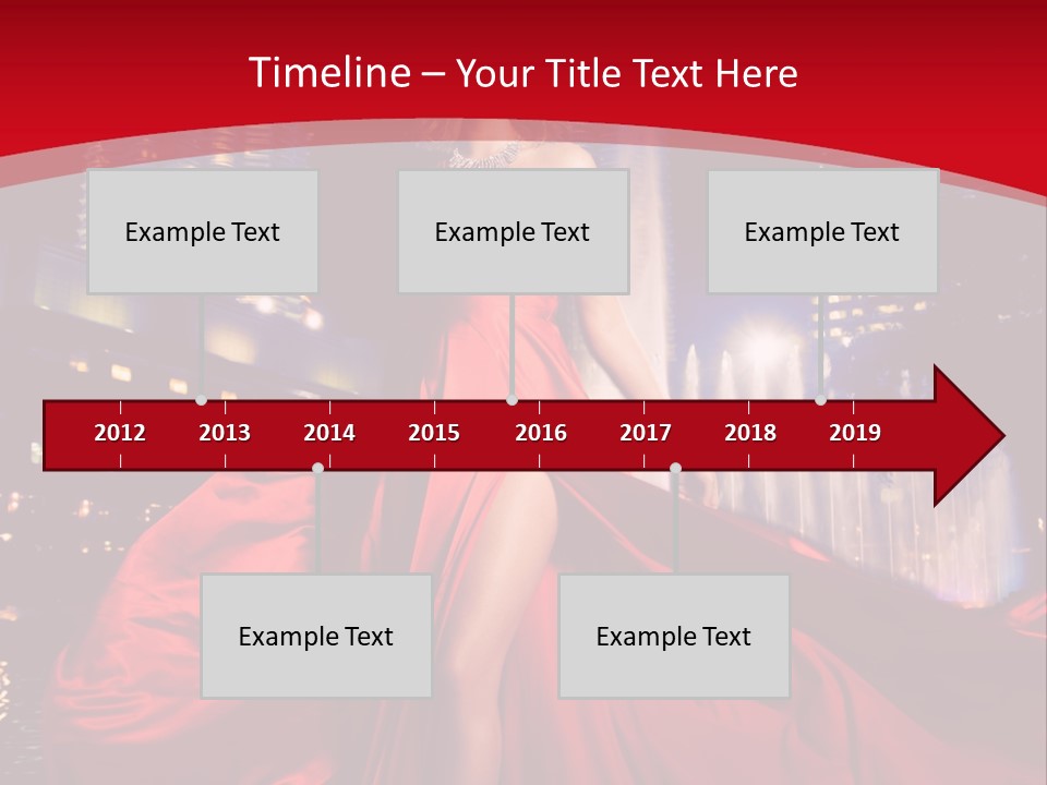 Background Skyscraper Person PowerPoint Template