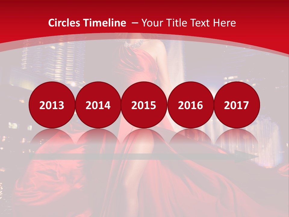 Background Skyscraper Person PowerPoint Template