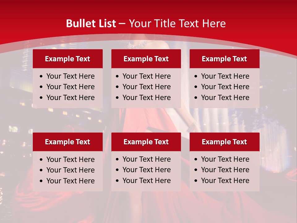 Background Skyscraper Person PowerPoint Template