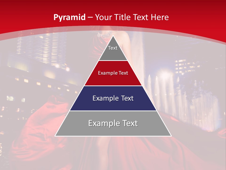 Background Skyscraper Person PowerPoint Template