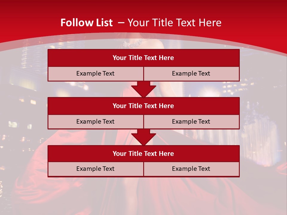 Background Skyscraper Person PowerPoint Template