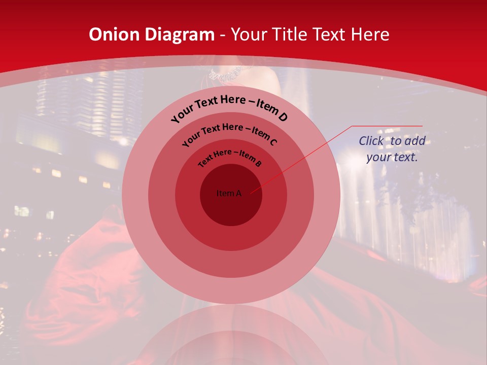 Background Skyscraper Person PowerPoint Template