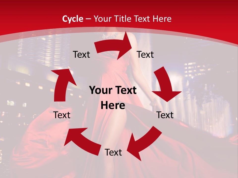 Background Skyscraper Person PowerPoint Template