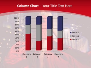 Background Skyscraper Person PowerPoint Template