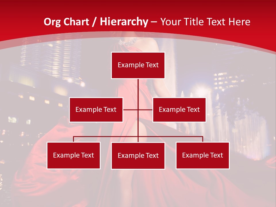 Background Skyscraper Person PowerPoint Template