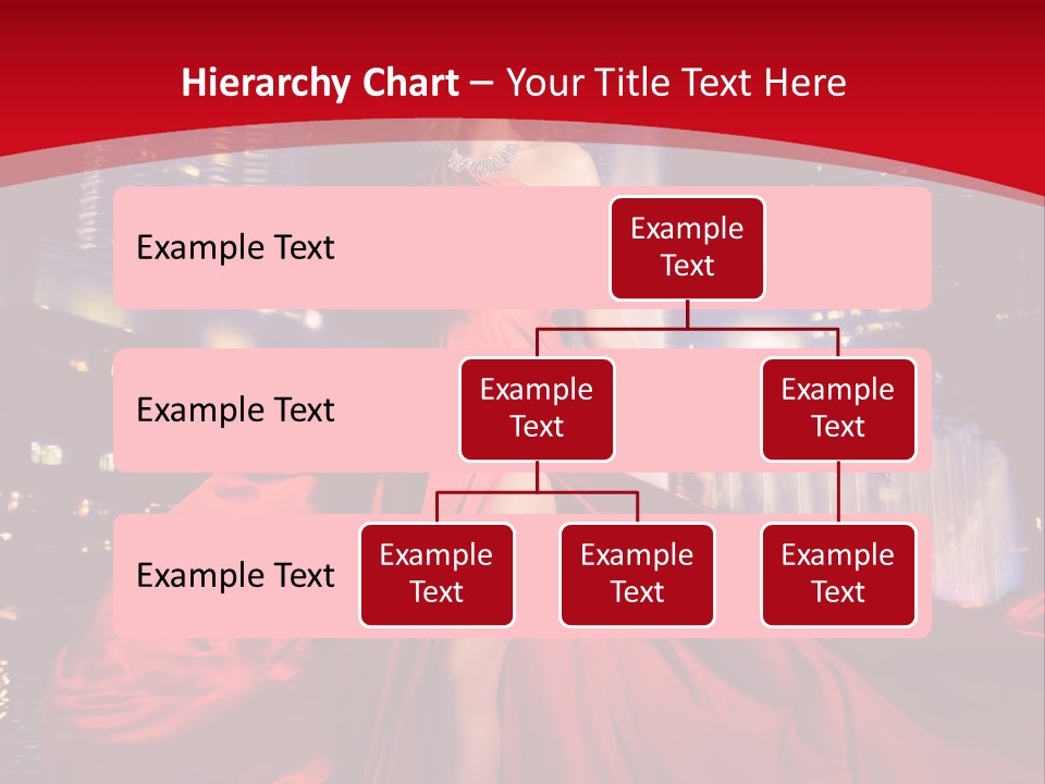 Background Skyscraper Person PowerPoint Template