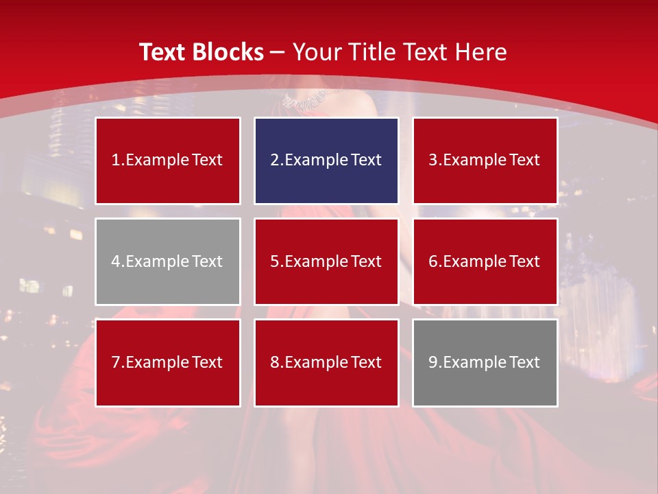 Background Skyscraper Person PowerPoint Template