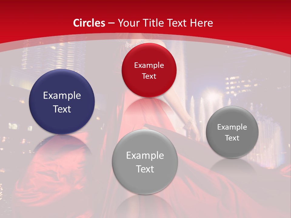 Background Skyscraper Person PowerPoint Template