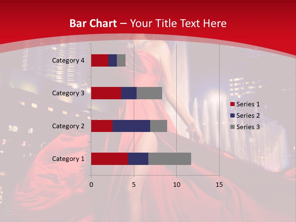 Background Skyscraper Person PowerPoint Template