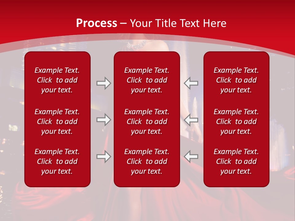 Background Skyscraper Person PowerPoint Template