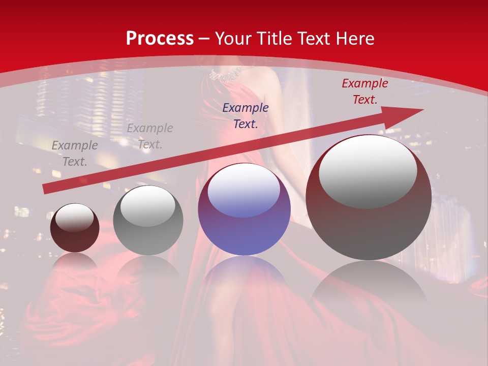 Background Skyscraper Person PowerPoint Template
