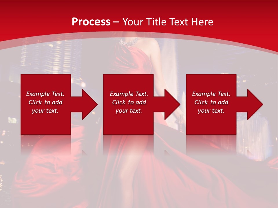 Background Skyscraper Person PowerPoint Template