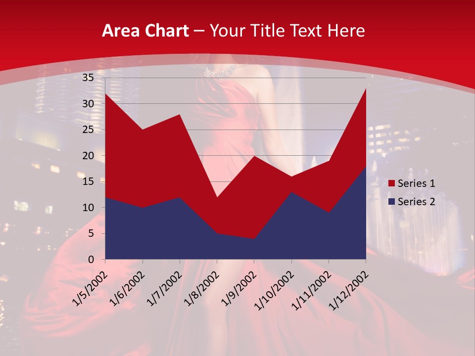 Background Skyscraper Person PowerPoint Template