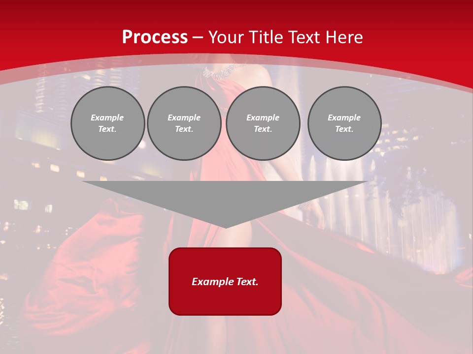 Background Skyscraper Person PowerPoint Template