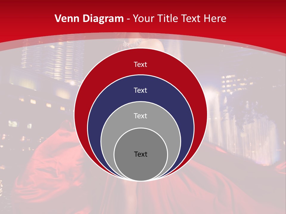 Background Skyscraper Person PowerPoint Template
