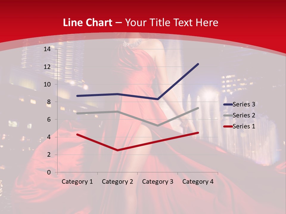 Background Skyscraper Person PowerPoint Template
