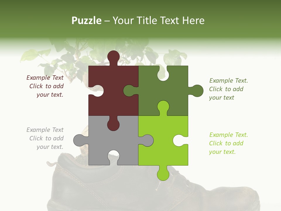 Plant Bonsai Zen PowerPoint Template