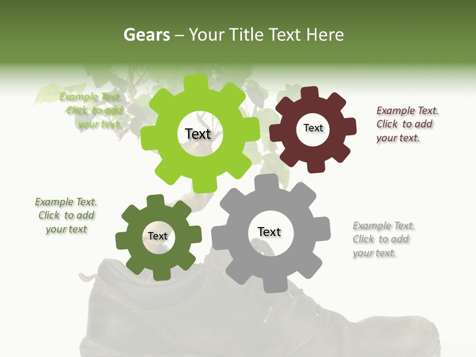 Plant Bonsai Zen PowerPoint Template