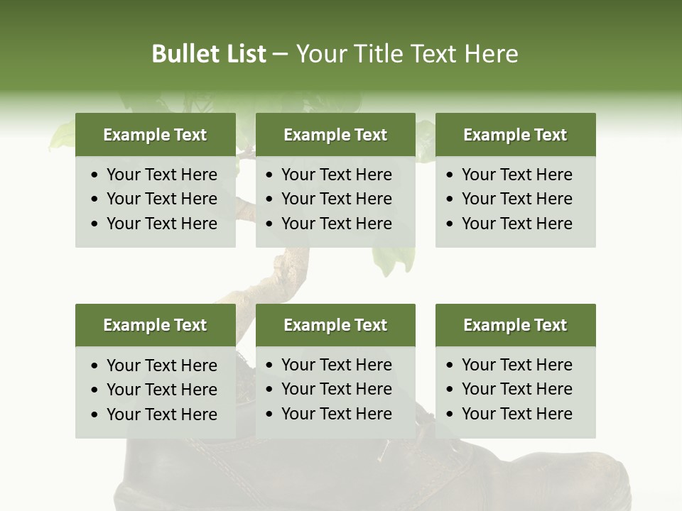 Plant Bonsai Zen PowerPoint Template