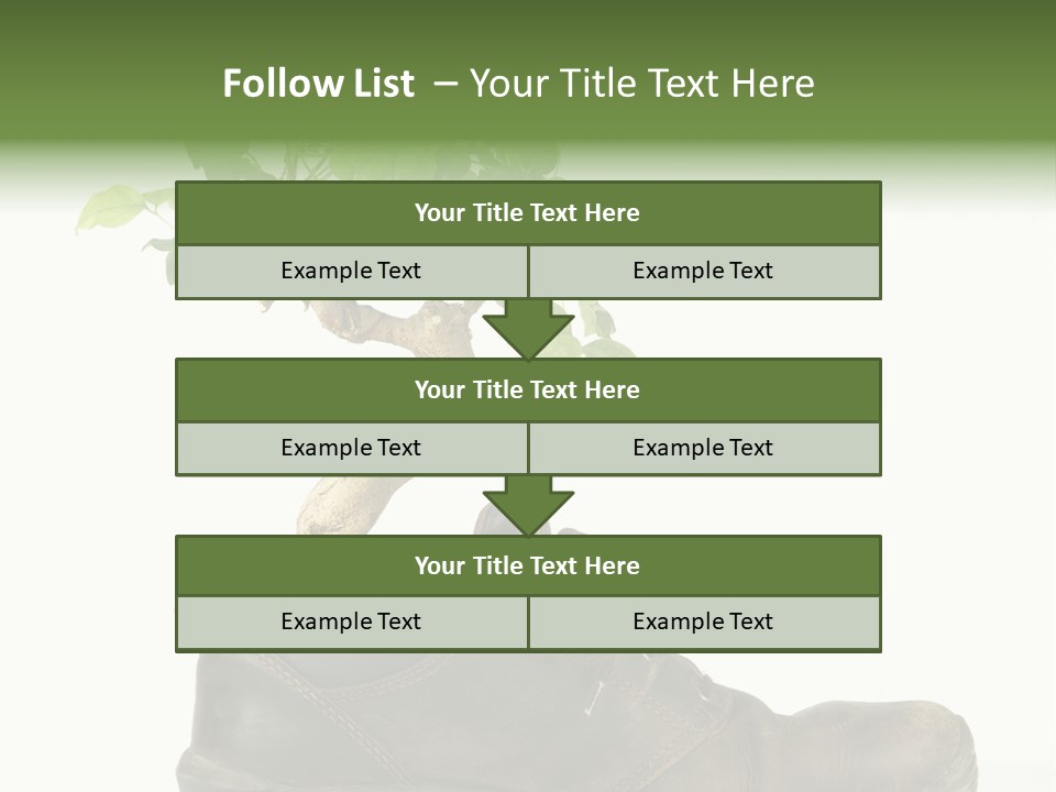 Plant Bonsai Zen PowerPoint Template