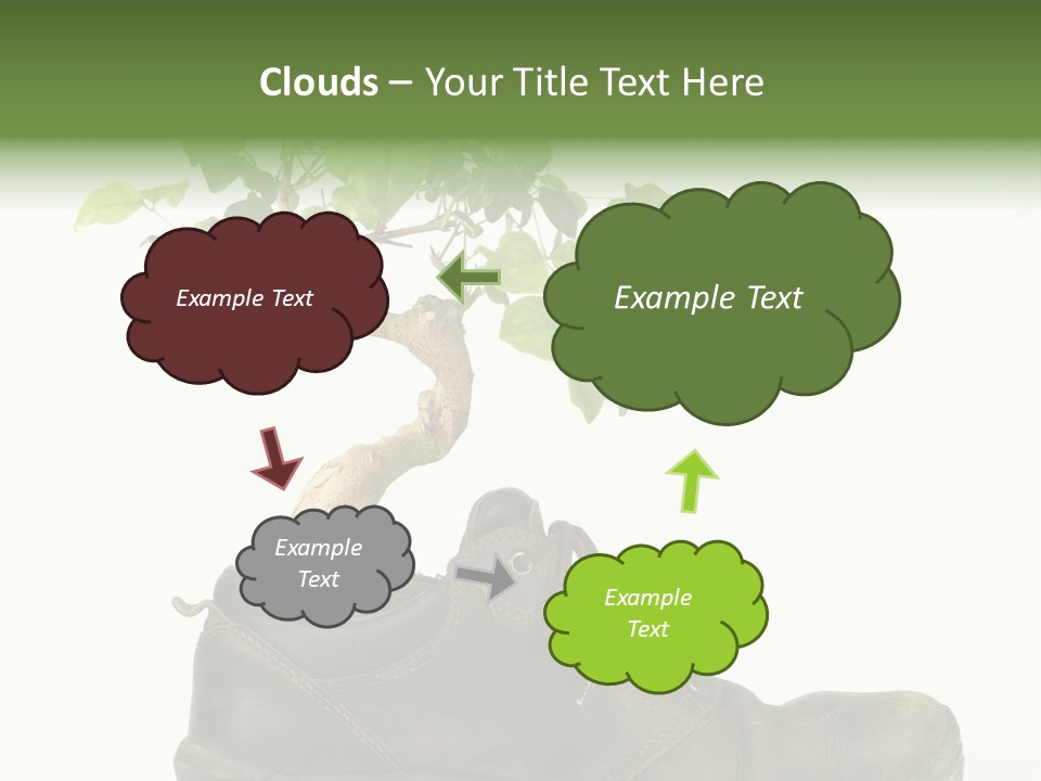 Plant Bonsai Zen PowerPoint Template