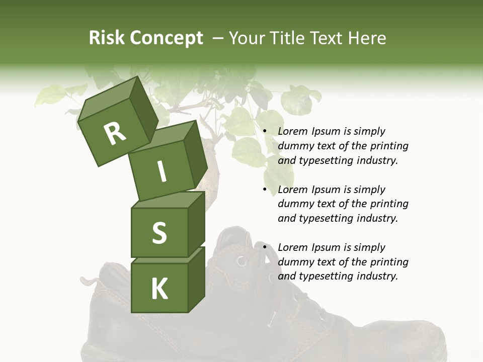 Plant Bonsai Zen PowerPoint Template